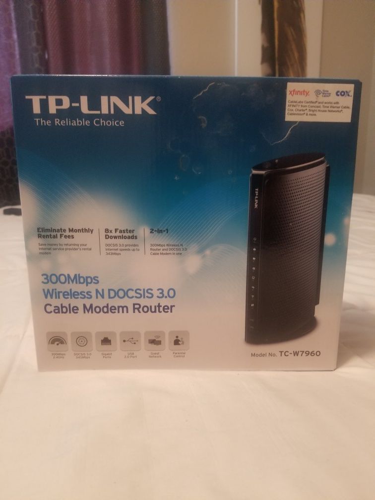 TP-LINK THE RELIABLE CHOICE