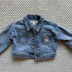 Tucker + Tate Baby Girl Jean Jacket - 12m - New 