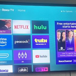 65” Hisense Roku TV