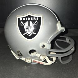 Raiders mini helmet