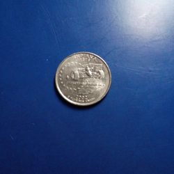 Indiana State Race Car Quarter