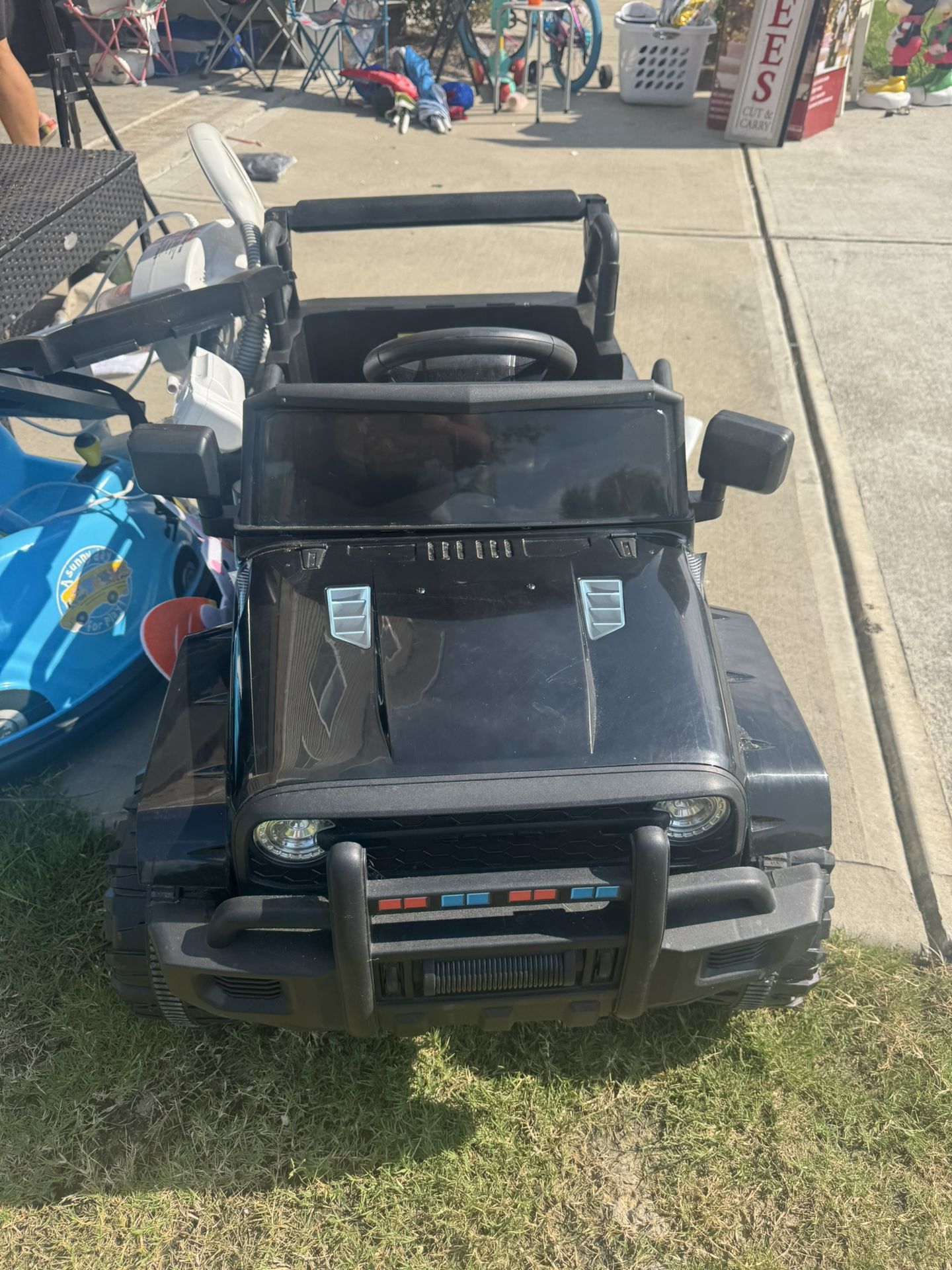 Electric Kids Car Jeep With Charger