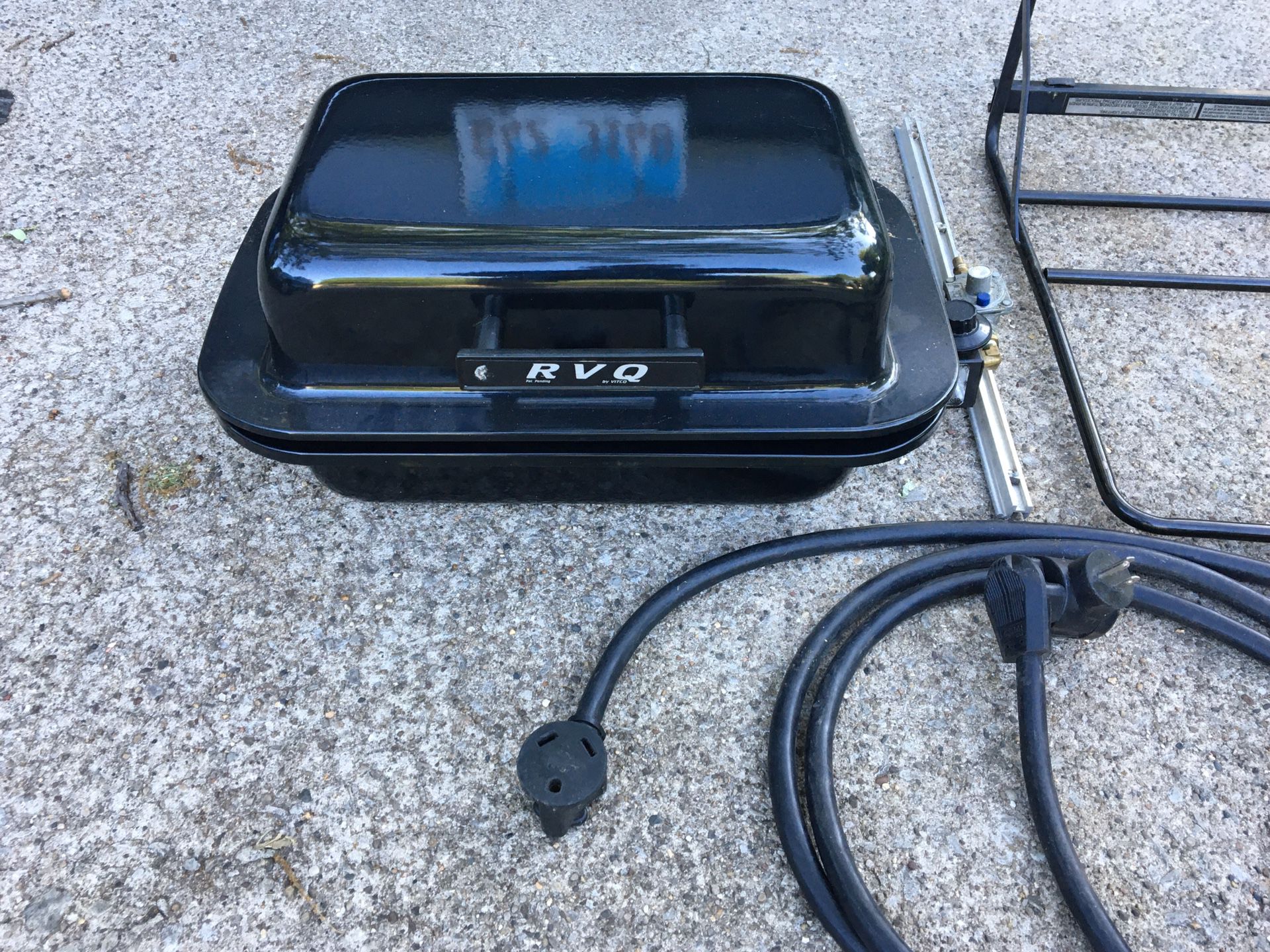 Pop up camper grill and Electric hookup Cord