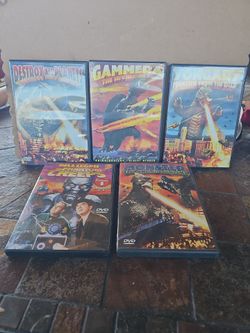 Lot of 5 sci-fi dvd movies