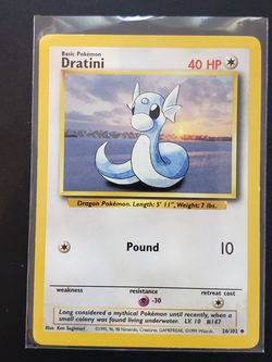 1999 Dratini/Dragonair Pokemon Card for Sale in Chula Vista, CA - OfferUp