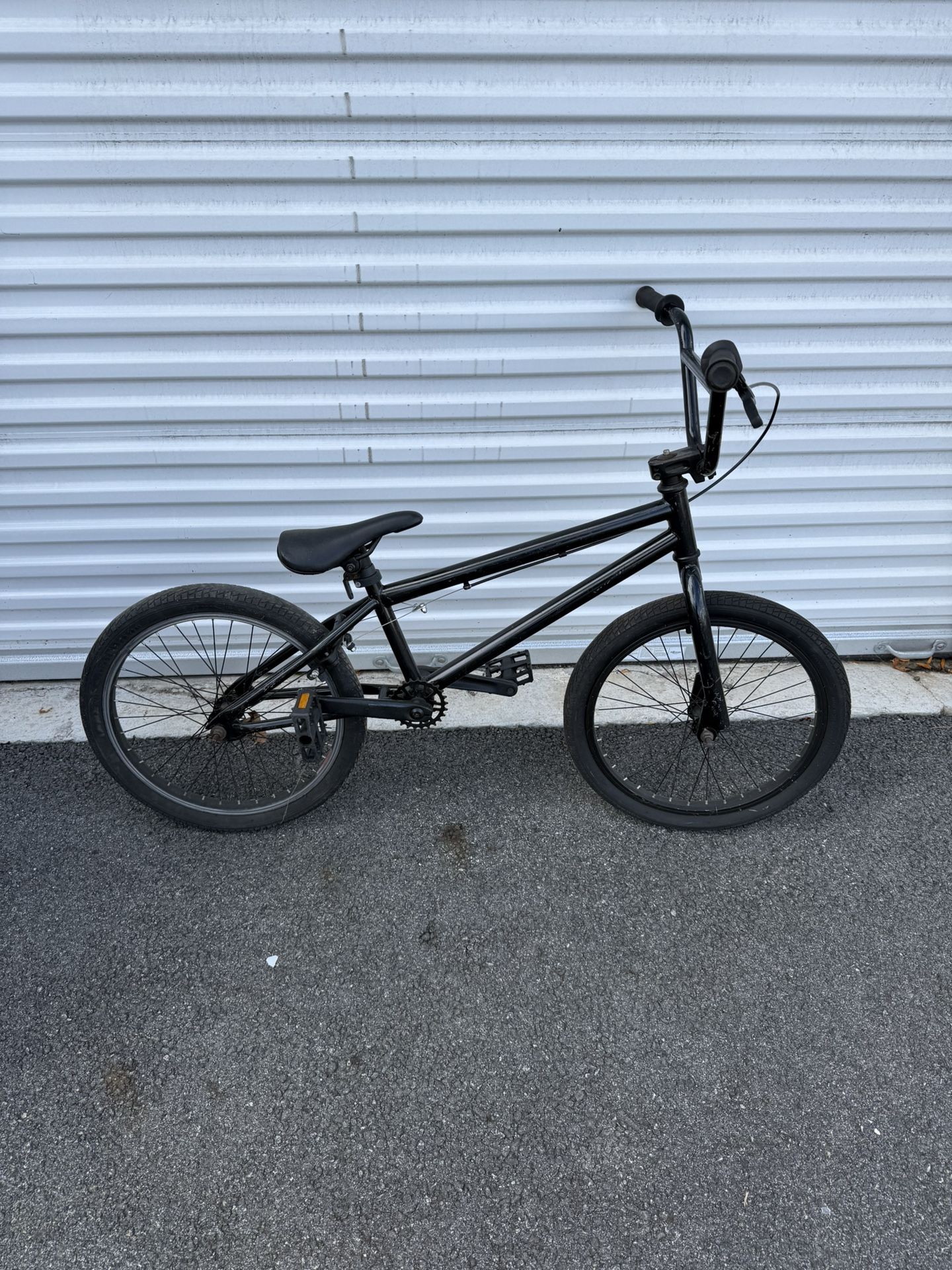Newer Bmx Bicycle With Three-Piece Crank