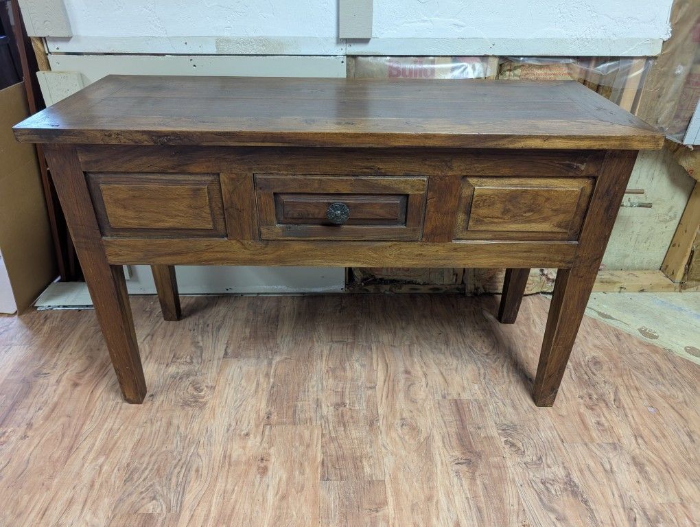 Solid Wood console / media Table