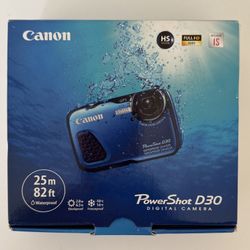 Canon PowerShot D30 Digital Camera