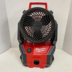 MILWAUKEE M18 BRUSHLESS PACKOUT JOBSITE FAN TOOL ONLY MODEL: 0818-20 (CMP130277)