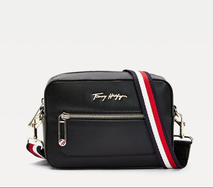 New Iconic Tommy Hilfiger Crossbody Bag Purse Handbag Shoulder Strap