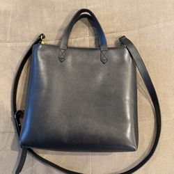 Madewell Black Transport Tote