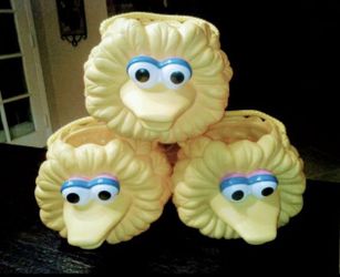 Set of 3 Sesame Street Table Decorations