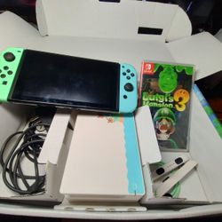 Nintendo Switch Animal Crossing Special Edition 
