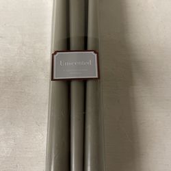 Unscented 6 Tapered Candles 10 Inches