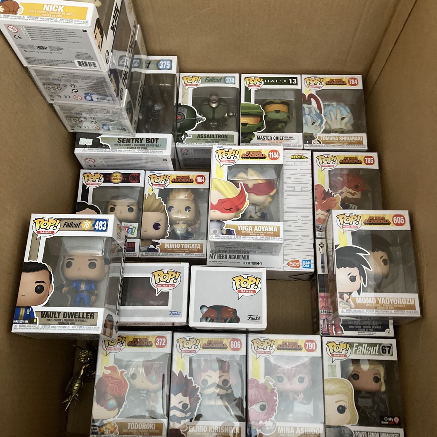 Various Funko Pops (21)  $160 For All Or $8 Individually 