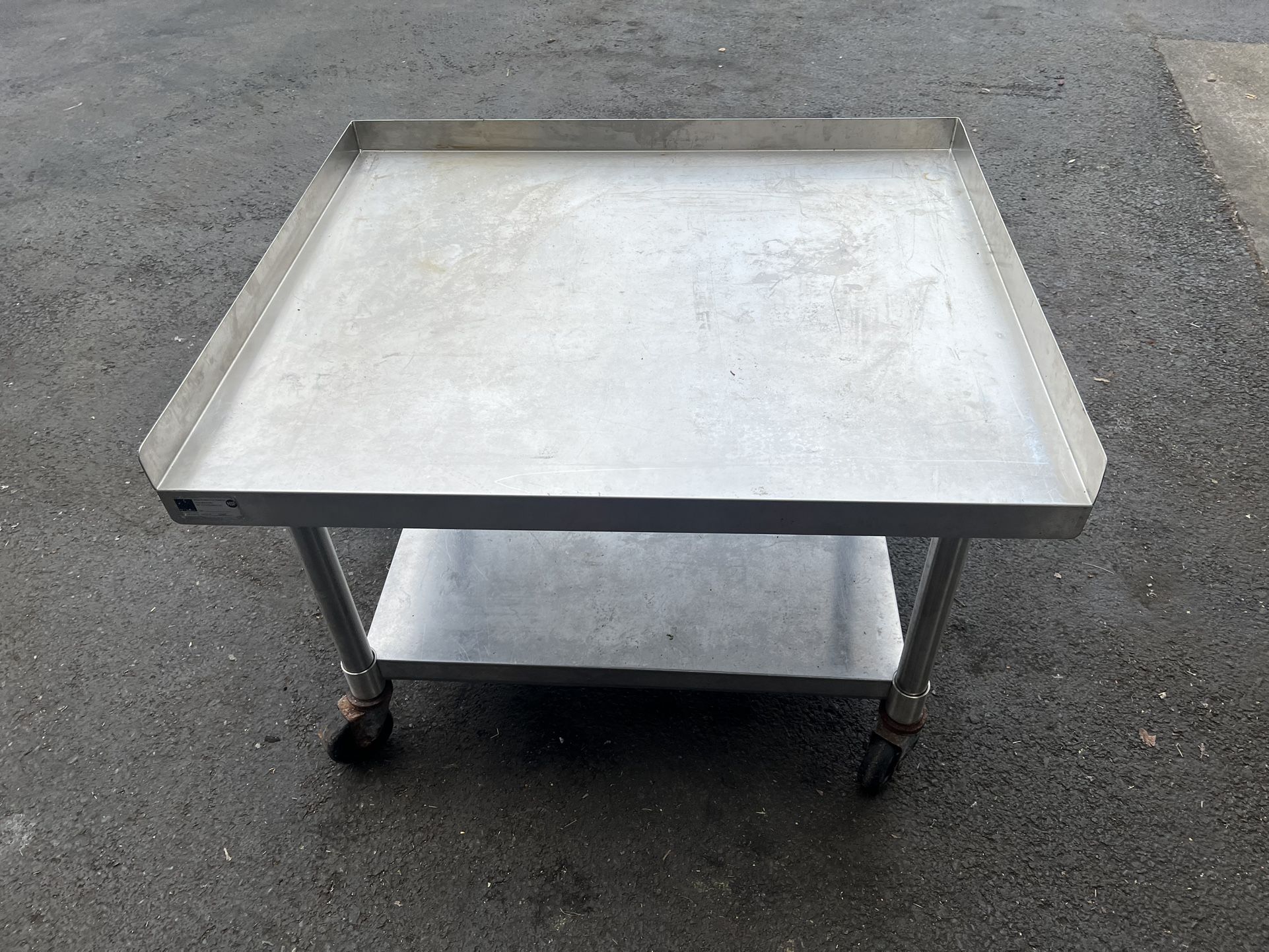 36” All Stainless Steel Equipment Stand
