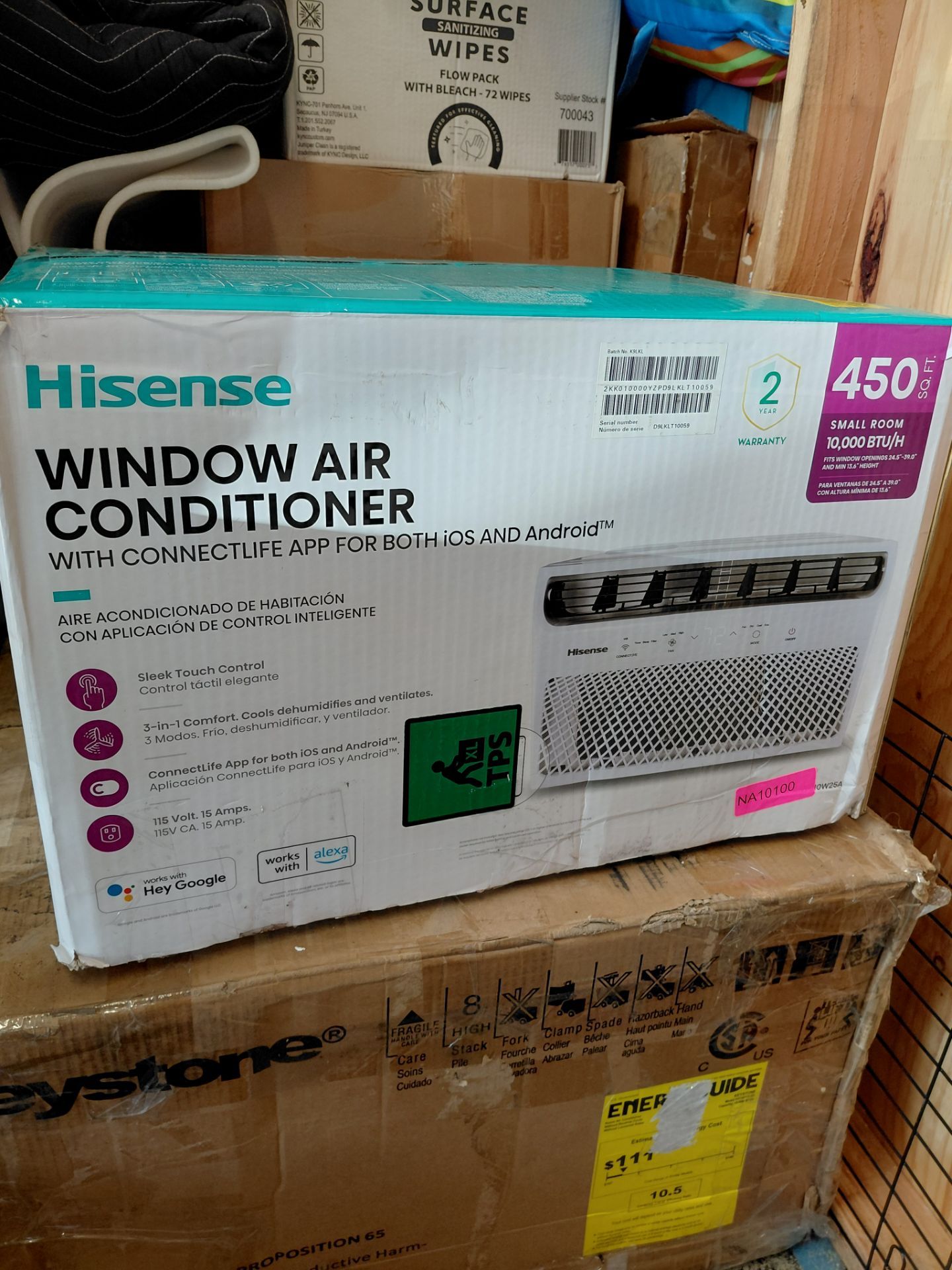 NEW SMART 10,000 BTU WINDOW AIR CONDITIONER ABLO ESPAÑOL