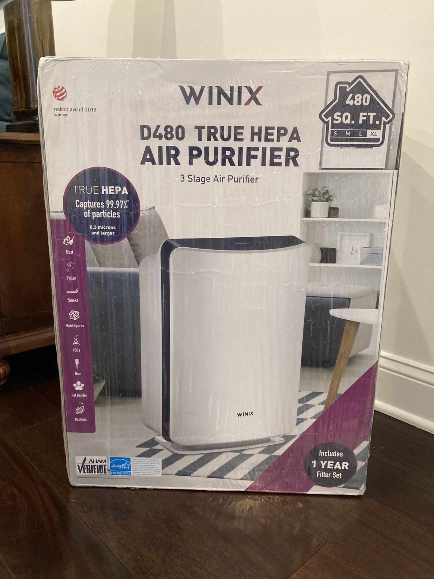 WINIX D480 TRUE HEPA AIR PURIFIER