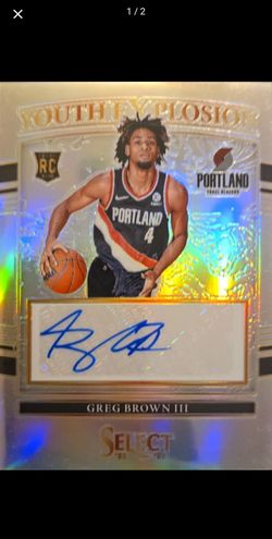 Greg Brown III 2021-22 Panini Select Youth Explosion