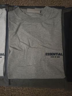 Grey essentials shirts