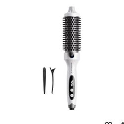 Wavytalk Blowout Boost Thermal Brush, 1.5 inch Heated Round Brush for Blowout Look, Negative Ion Technology
