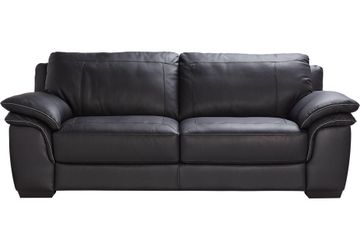 Cindy crawford 2024 leather loveseat