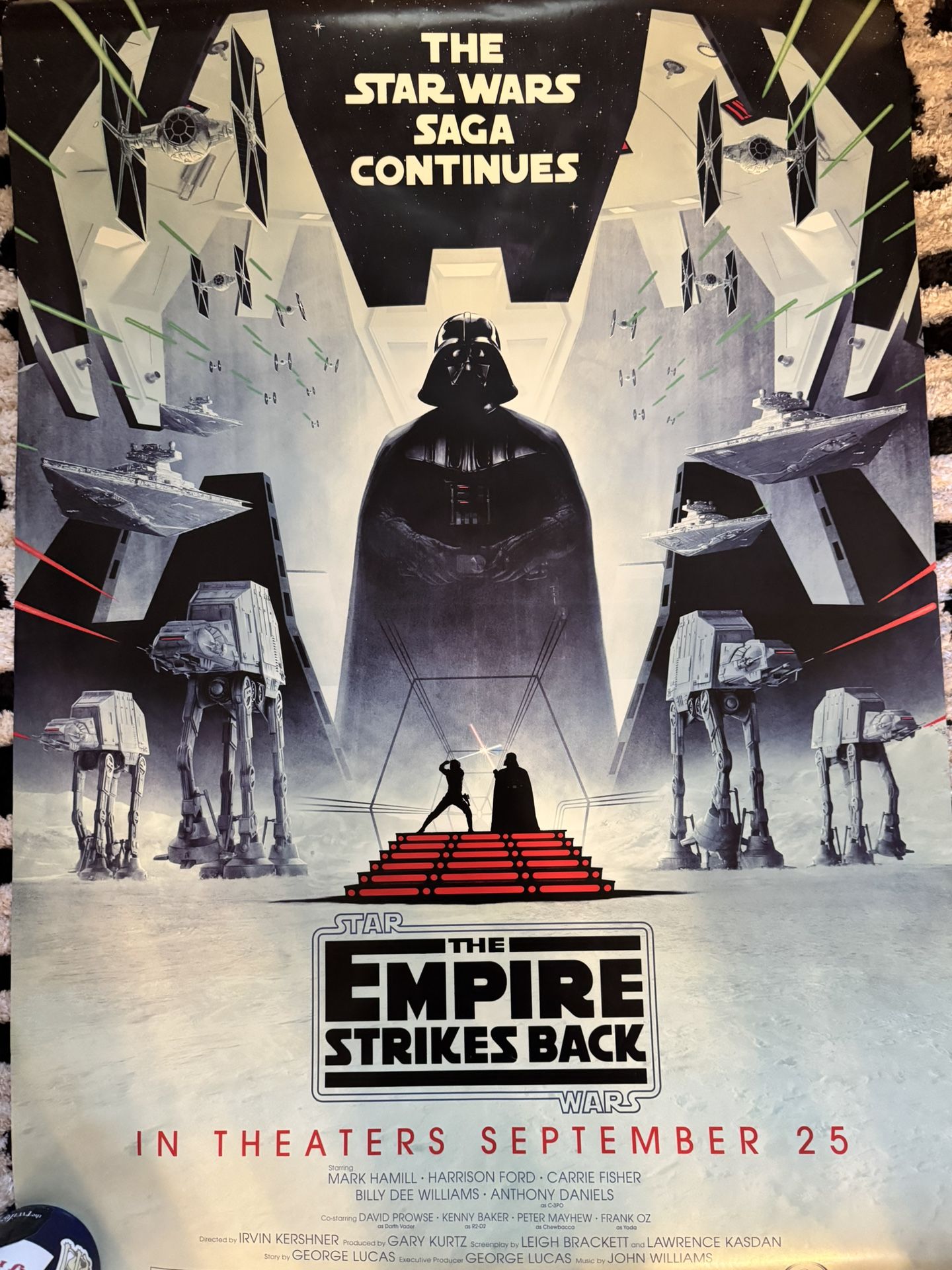 Star Wars The Empire Strikes Back movie poster 