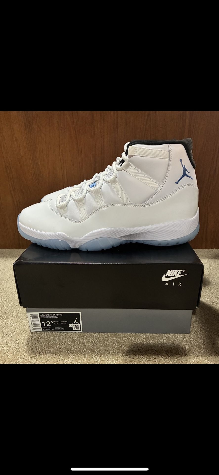 Brand New Jordan 11 Legend Blue Sz 12.5