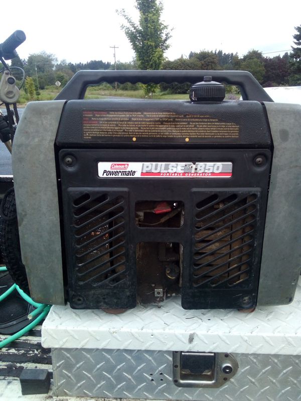 Coleman powermate pulse 1850 portable generator for Sale in Scappoose