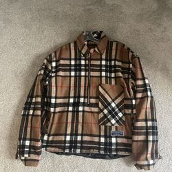 HIGHLAND TWEADS PLAID COAT XL