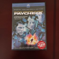 3/$10 🌟 Paycheck DVD
