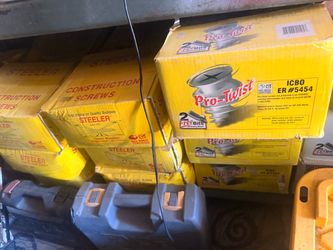 Pro-Twist & Steeler Construction Screws Bulk Lot