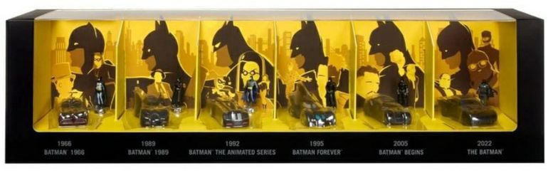 Hot Wheels 85th Anniversary Batmobil collection