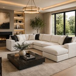 U-Shaped Sectional Sofa w/ Chaise | $50 Down | Financing Available