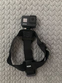 GoPro 8 black with headstrap