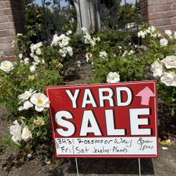 FRI & SAT 6/20 & 6/21 ESTATE/YARD SALE! DESIGNER BRANDS, JEWELRY, PLANTS, ETC.