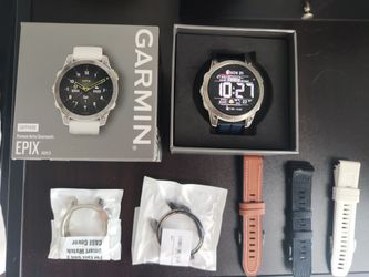 Garmin Epix Gen 2 AMOLED GPS Smartwatch – Very good Condition