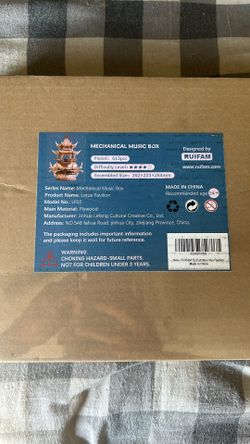 Lotus Pavilion mechanical music box