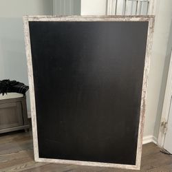 Large Wood framed chalkboard  4’x 3’