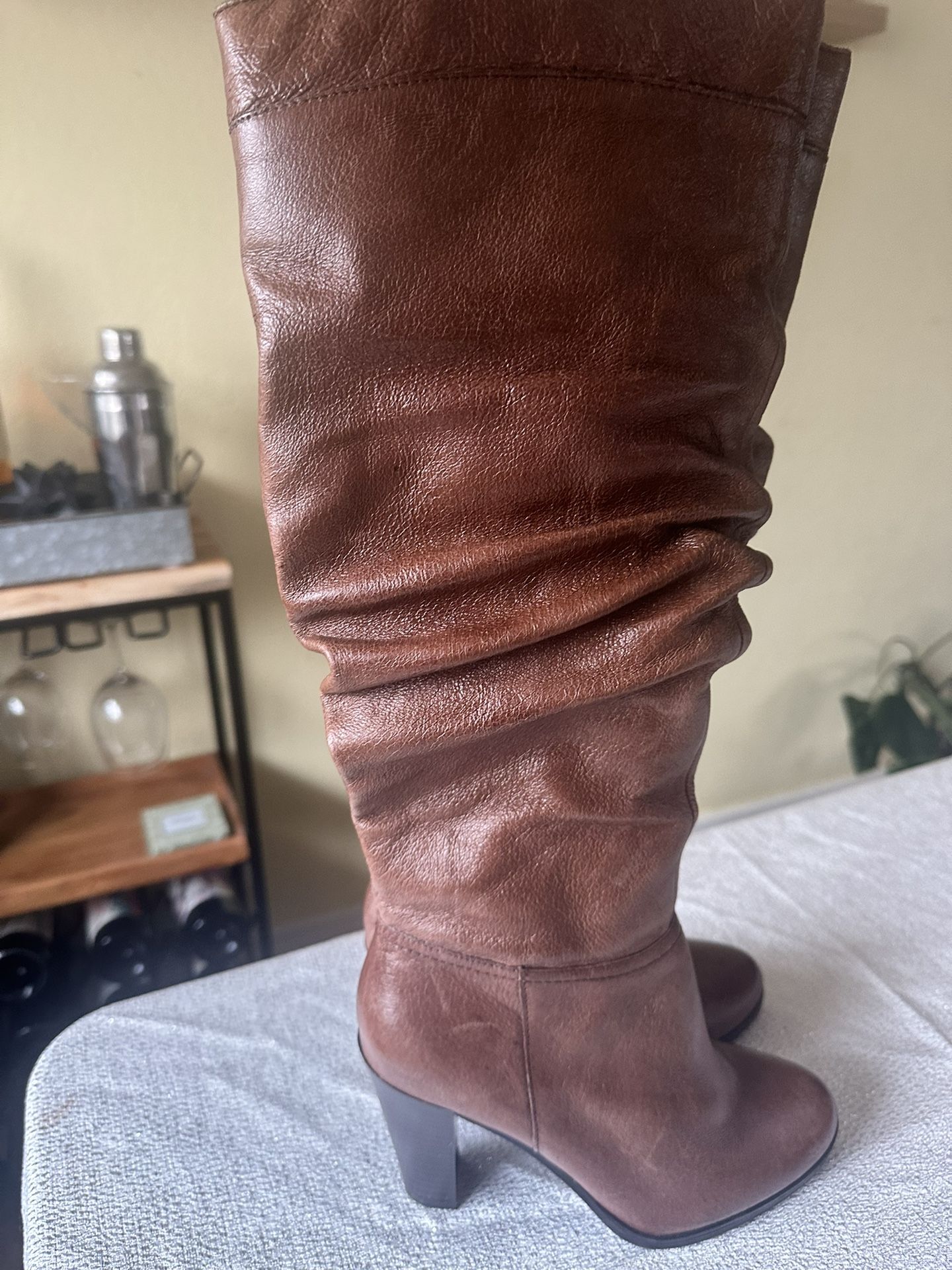 Tall Boots Camel Color