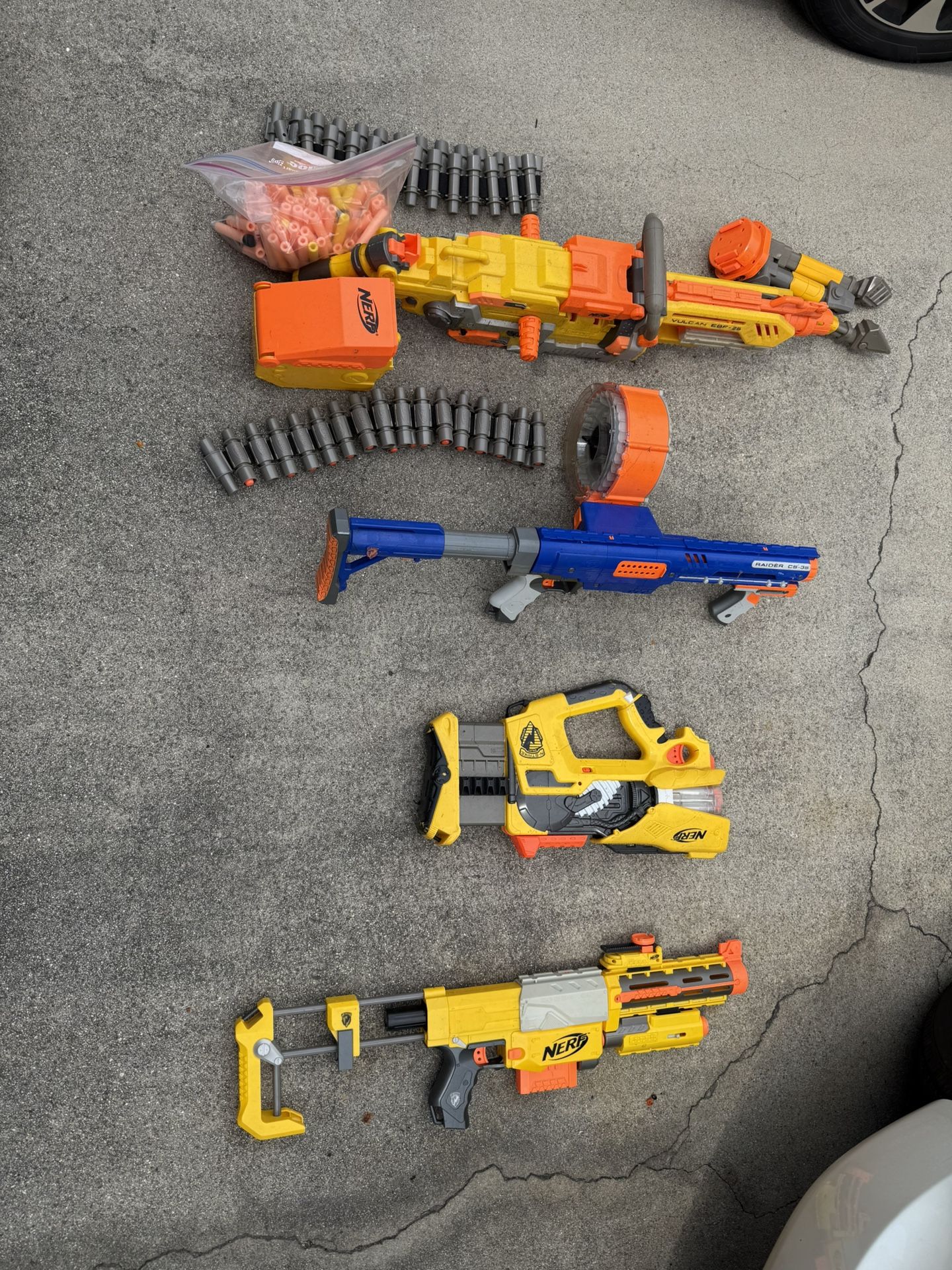 Nerf Gun Lot
