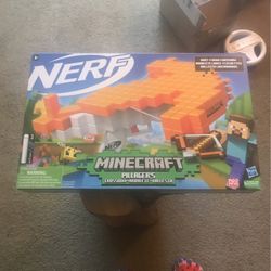 Minecraft Nerf Crossbow NIB - Unopened 