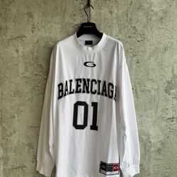 Balenciaga Men’s Long-sleeved T-shirt 