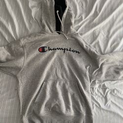 Champion grey sweatshirt 