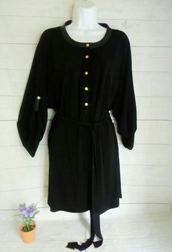Womens Black Calvin Klein Dress