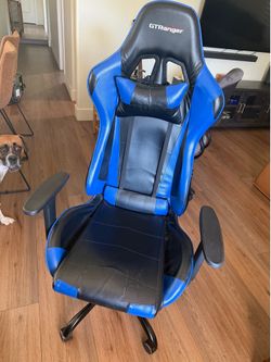 GTRanger Gaming chair Reclinable and Height adjustable