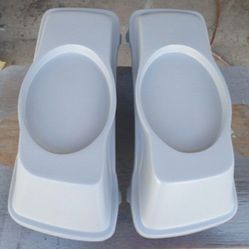 Harley Saddlebag Speaker Lids Fits Harley Touring Streched/Extended 6 x 9