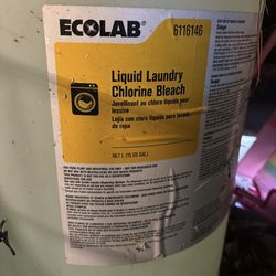 Eco-lab Liquid Laundry Chlorine Bleach