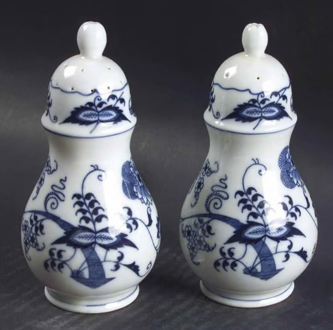 Vienna Woods Blue Danube Salt And Pepper Shakers