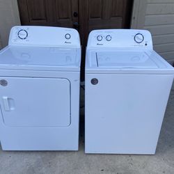 Amana washer and dryer set